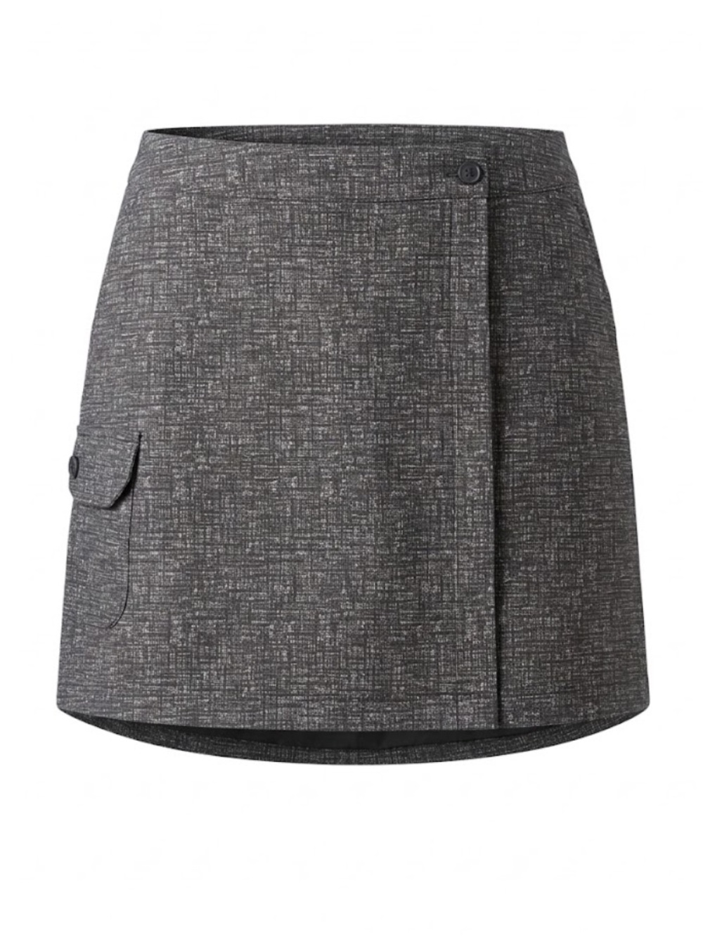 Avia Black & White Athletic Mini Skort Black Sporty Casual – Size Large EUC